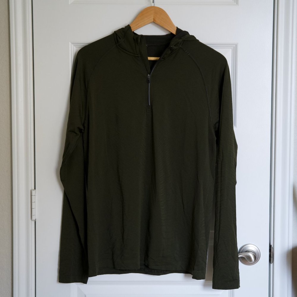 lululemon Metal Vent Hoodie, Olive, Medium
